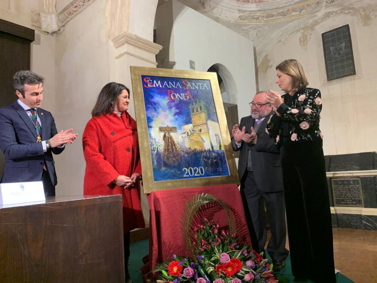 La Virgen de los Dolores protagoniza el cartel de la Semana Santa de Ronda