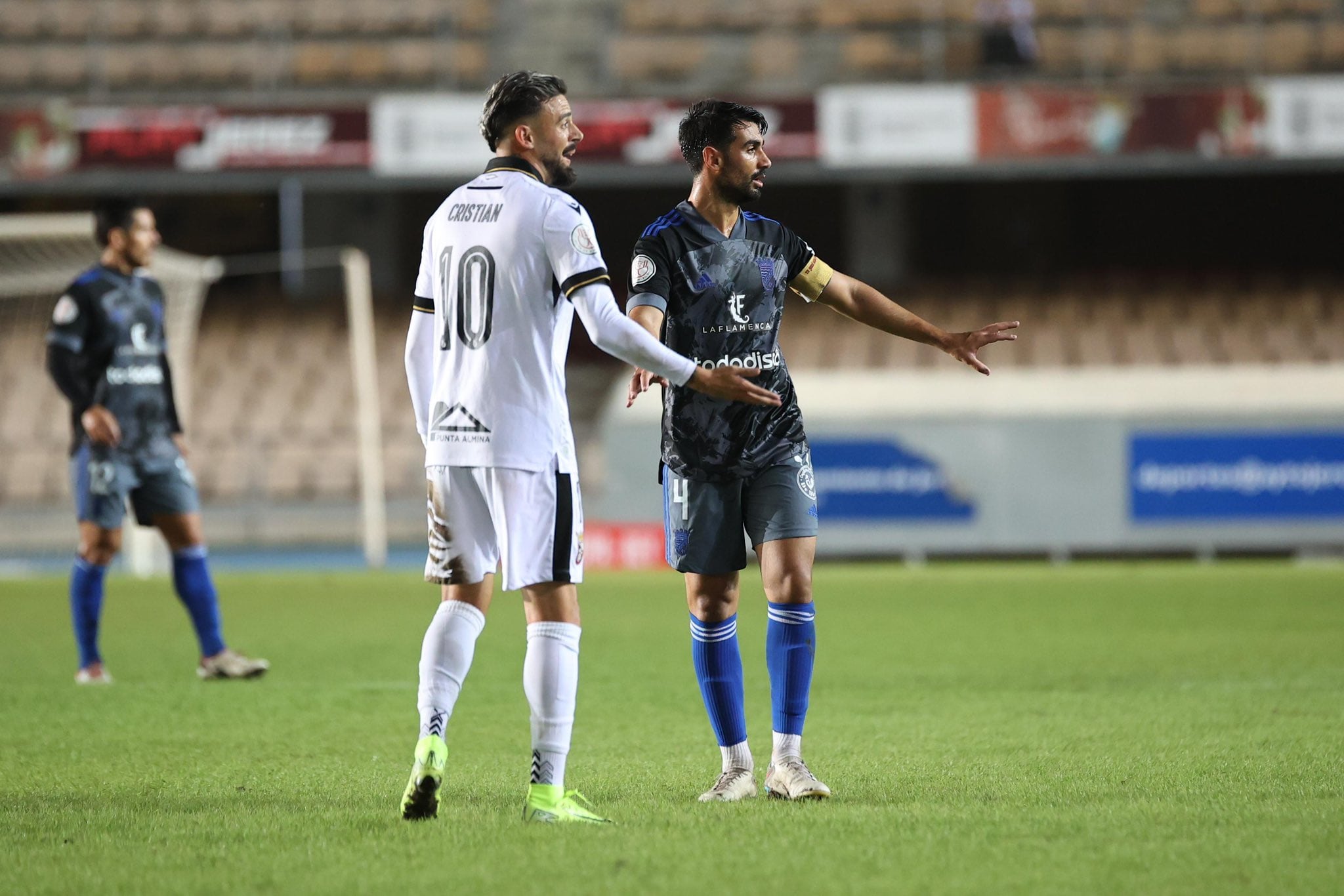 Adri durante el partido de Copa ante el Ceuta