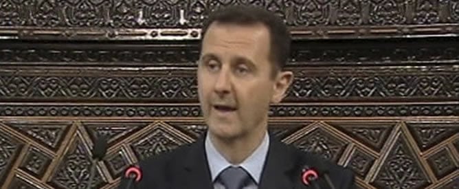 El presidente de Siria, Bashar al Assad, ha comparecido  ante el Parlamento de su país, en un mensaje dirigido a la nación, en el que ha denunciado que las revueltas populares corresponden a &quot;un momento excepcional&quot; que servirá para probar la &quot;unidad naci