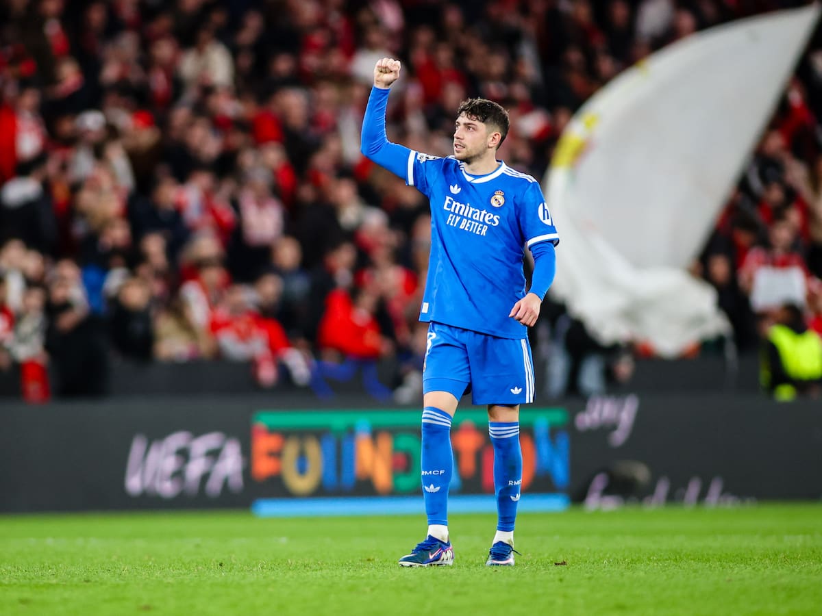 La UEFA desestima la denuncia del Benfica contra Valverde por "conducta violenta"