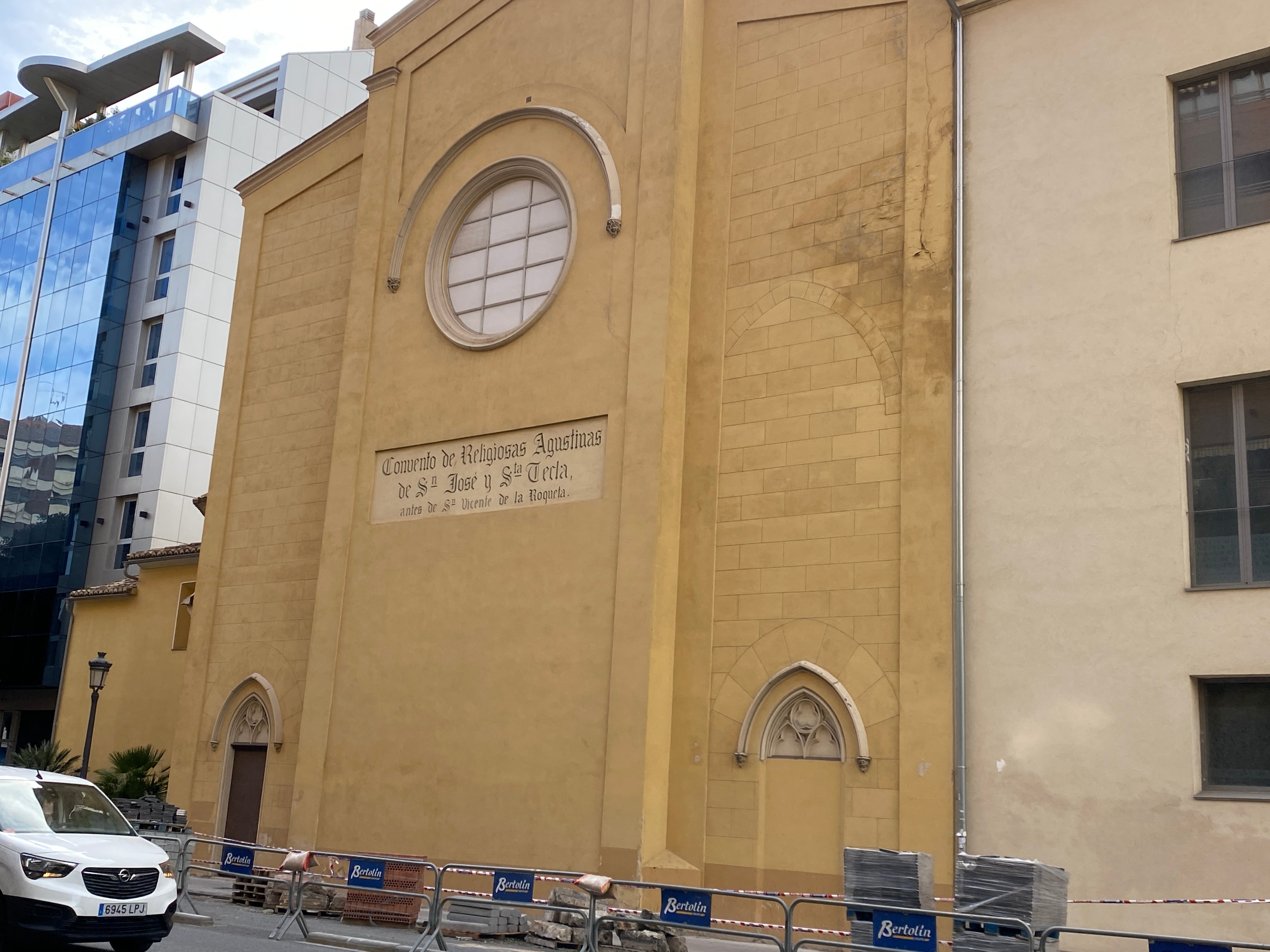 Estado actual del monasterio de San Vicente de La Roqueta, en València