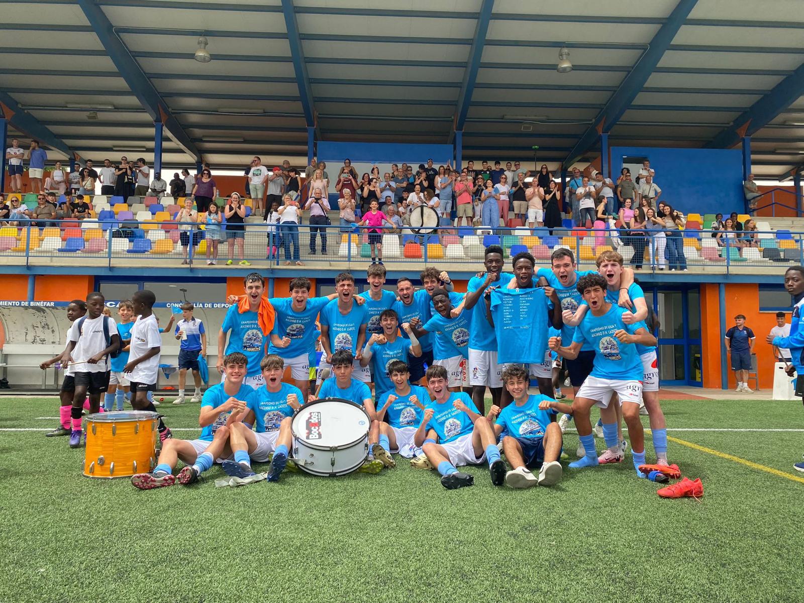 CFB  Binéfar asciende a División de Honor