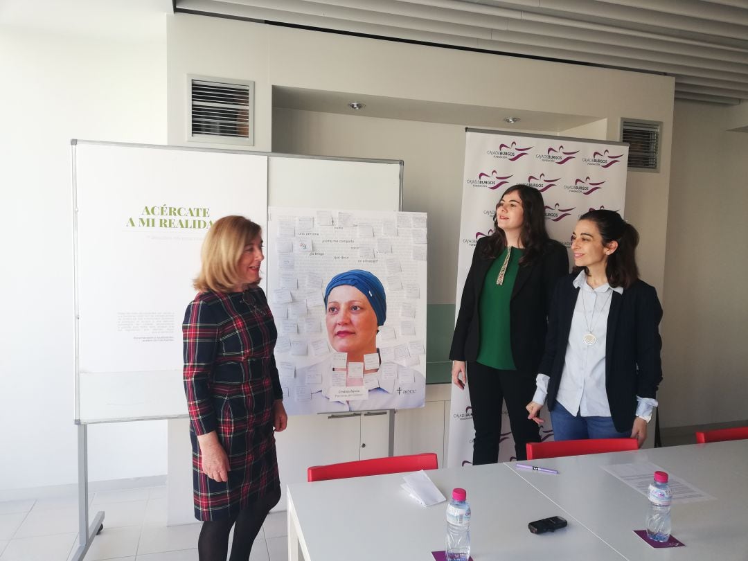 María José Minguito, Ángela Muñoz y Laura Cabañes