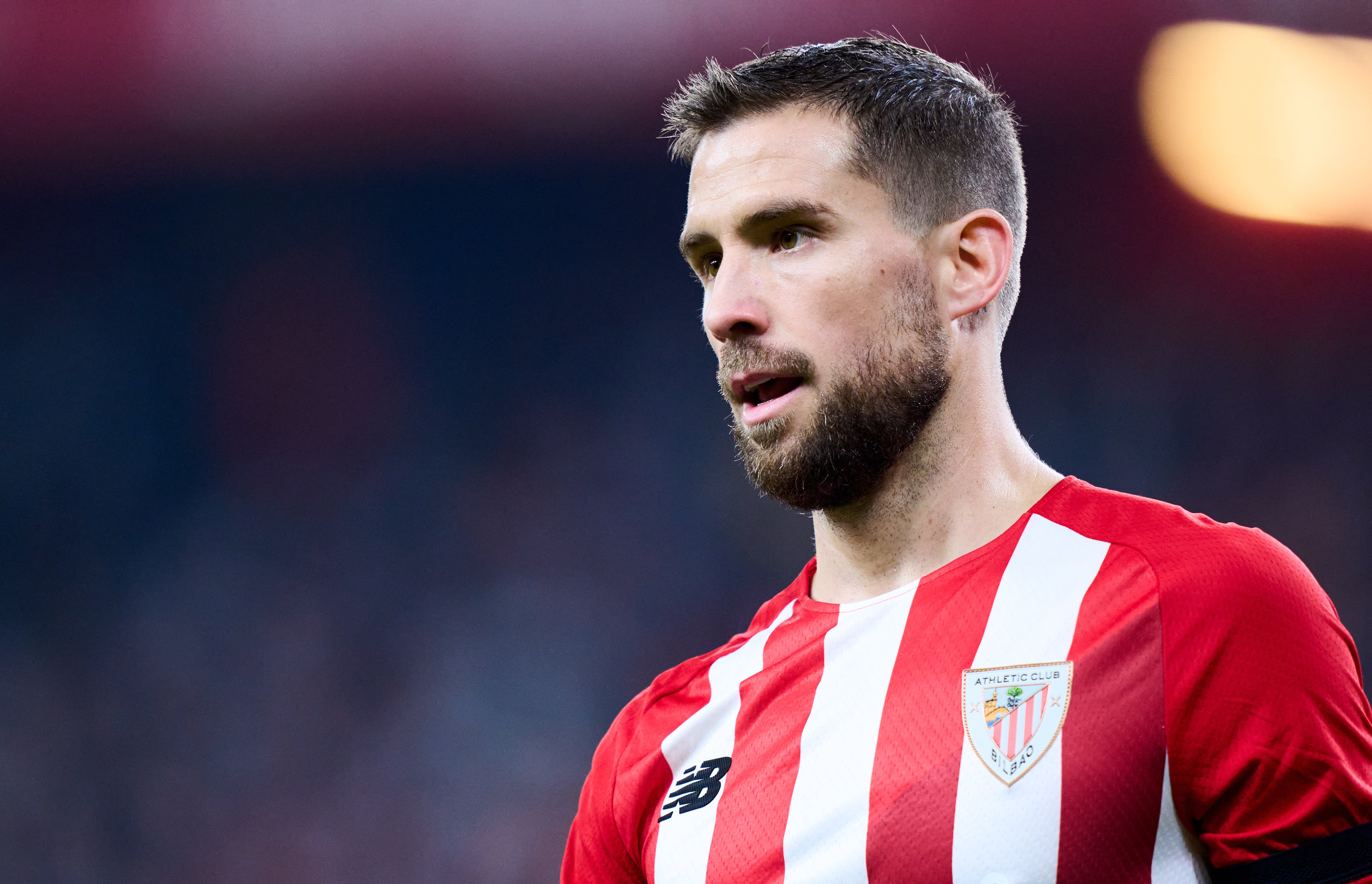 Íñigo Martínez, durante un partido con el Athletic Club