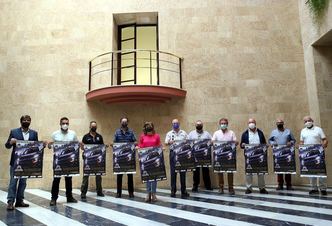 Presentación Rally Ciudad de Jerez en el Ayuntamiento