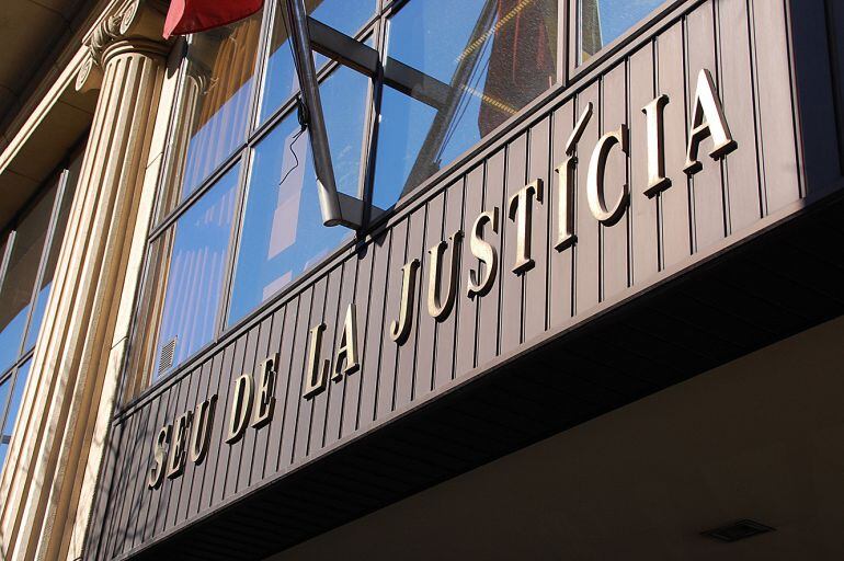 Façana de la Seu de la Justícia.