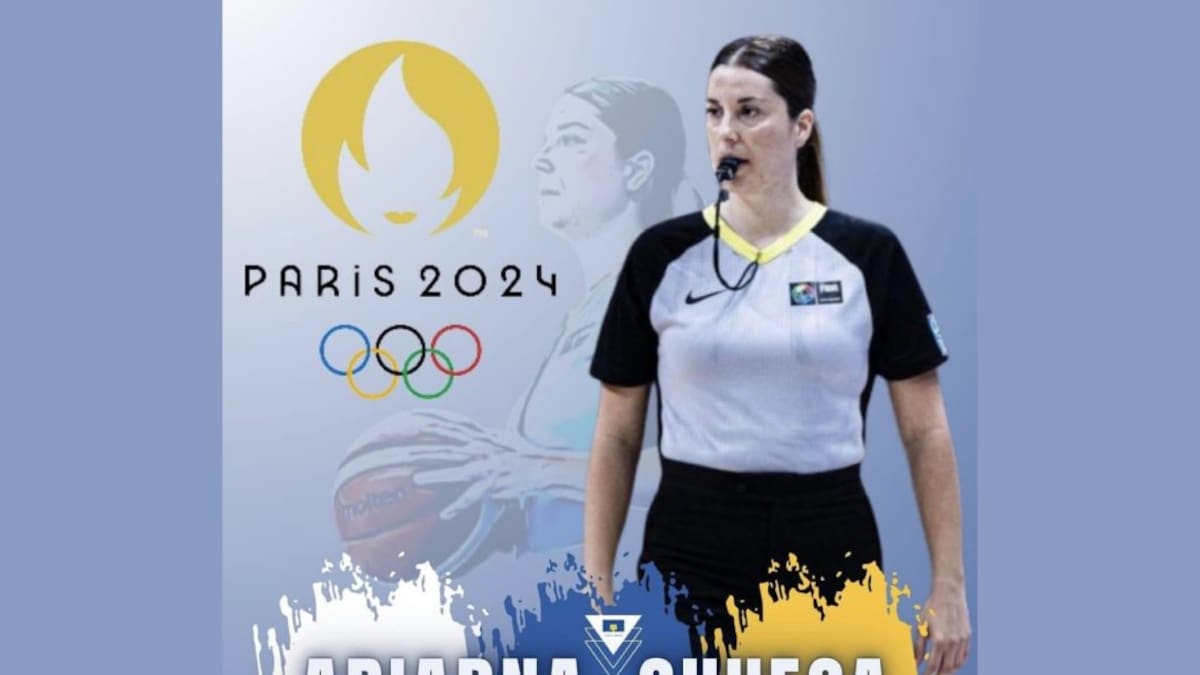 Ariadna Chueca, la árbitra tinerfeña en París 2024