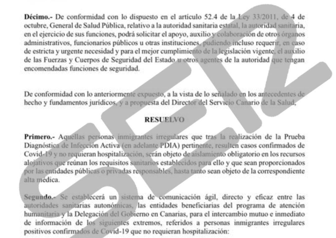 Sanidad obligará a los migrantes llegados a Arguineguín positivos en COVID-19 a cumplir las cuarentenas