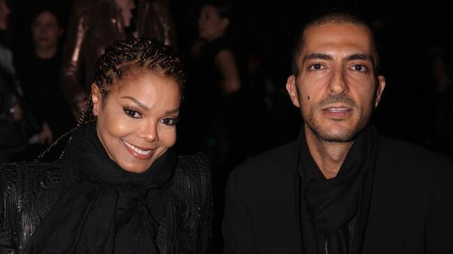 Janet Jackson y Wissam al Mana, en una imagen tomada el 21 de febrero de 2013 en Milán.