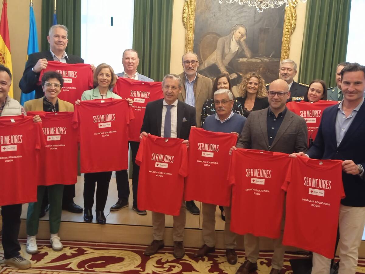 I Marcha Solidaria Cruz Roja Gijón. 'Los gijoneses volverán a demostrar su solidaridad'.