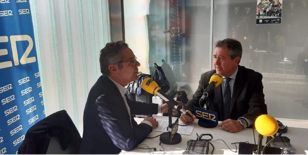 Salomón Hachuel y Juan Espadas