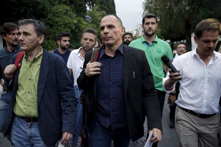 El ministro de Finanzas de Grecia, Yanis Varufakis.