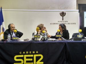 Pepa Bueno conversa con Sofia Corradi desde la Fundación Academia Europea de Yuste