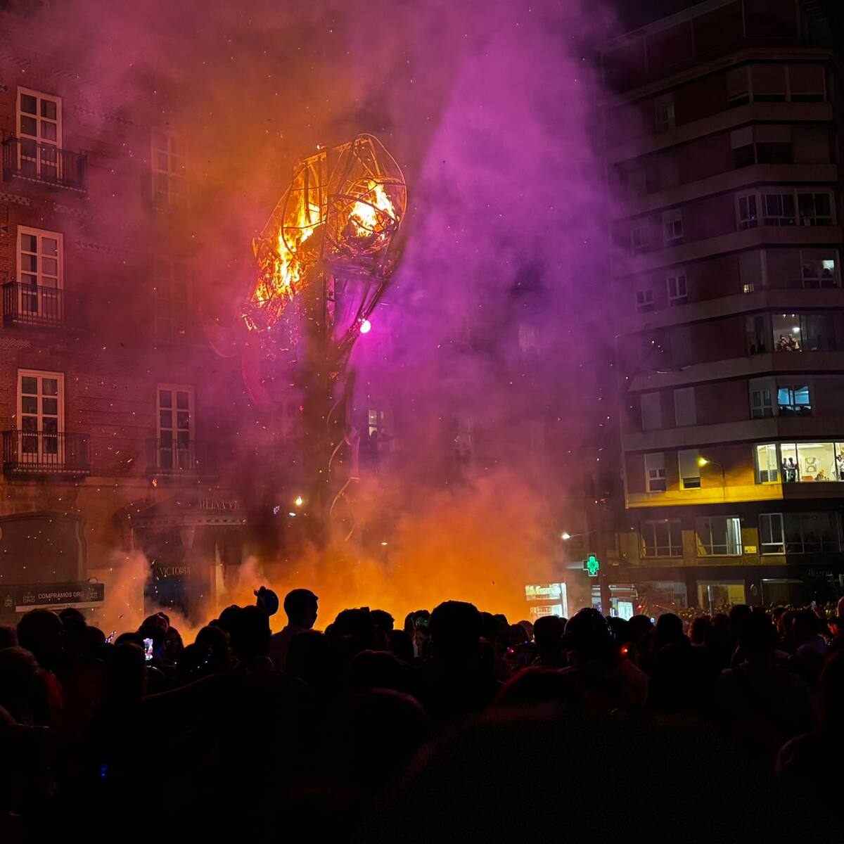 La quema de la sardina pone fin a las Fiestas de Primavera y al 175 aniversario del Entierro de la Sardina