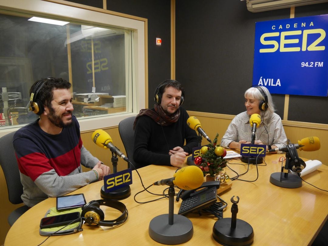 Pablo Garcinuño, Héctor Urién y Maisa Marbán