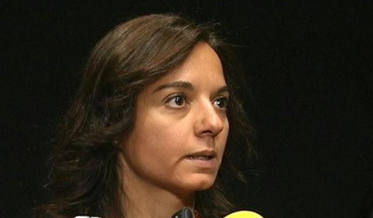 Sara Hernández defiende la mejora de los resultados de su partido en Madrid en el Comité Regional de este domingo.