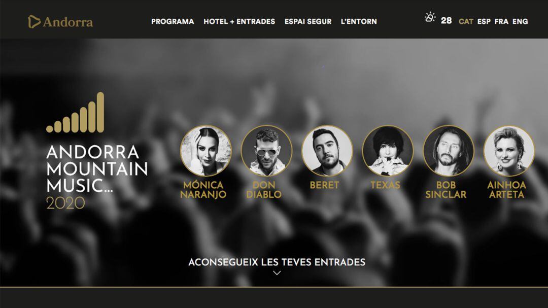 Imatge del web del festival.