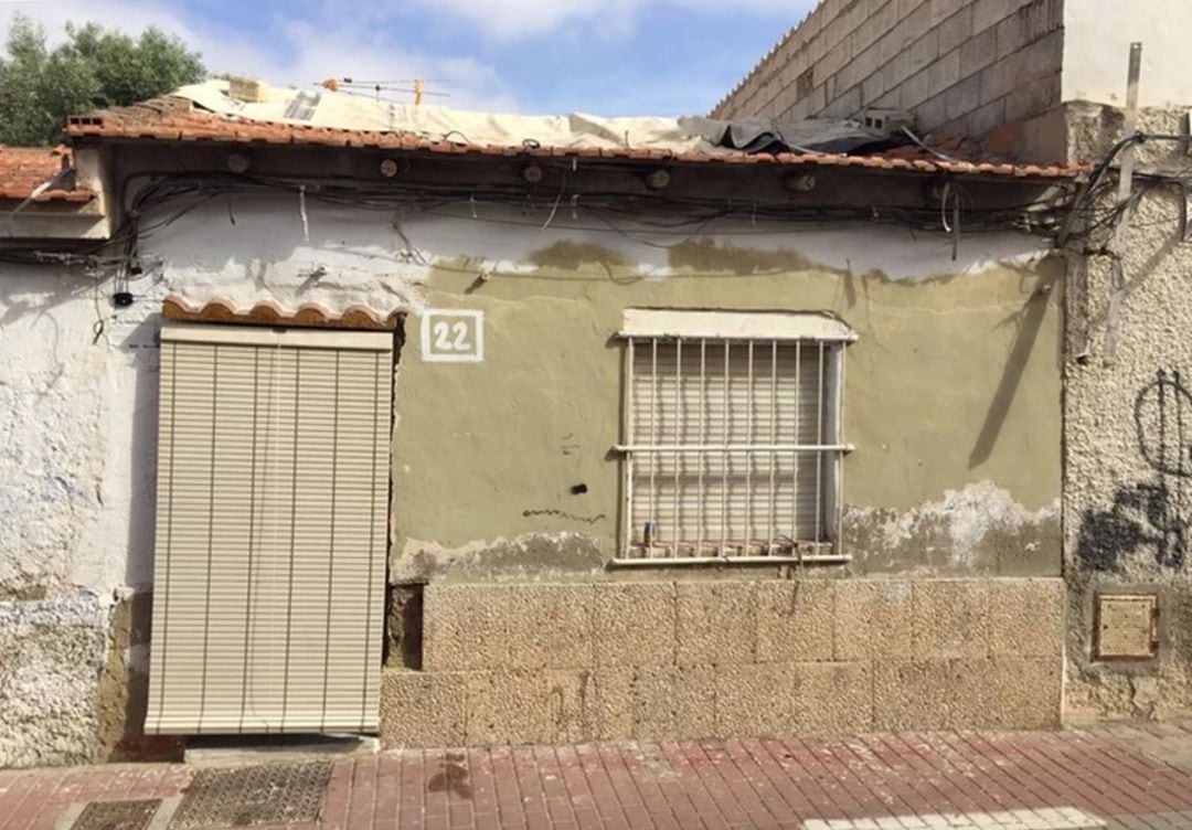 Vivienda ubicada en el barrio del Cementerio de Alicante