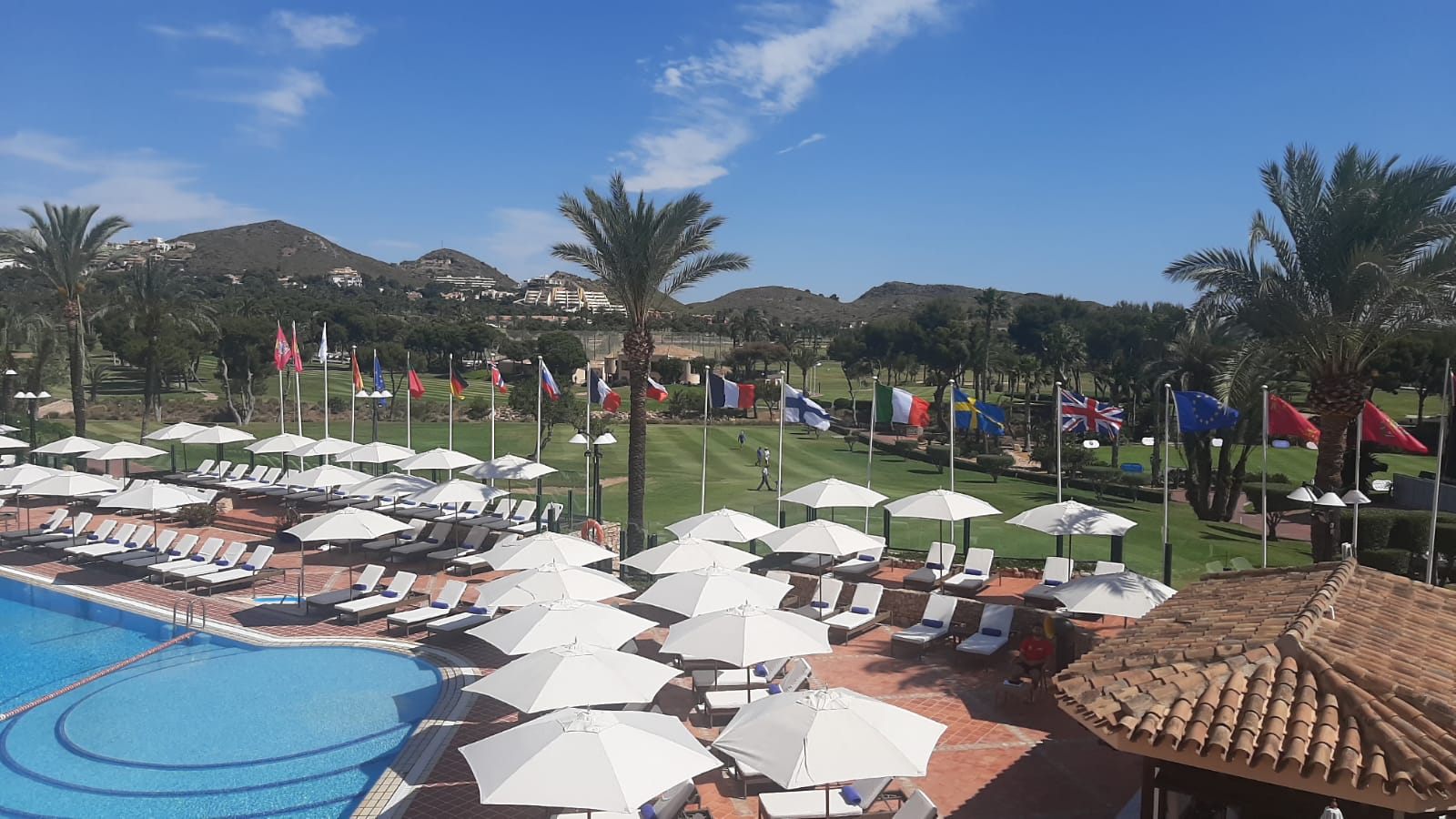 Vistas desde las habitaciones del Grand Hyatt La Manga Club