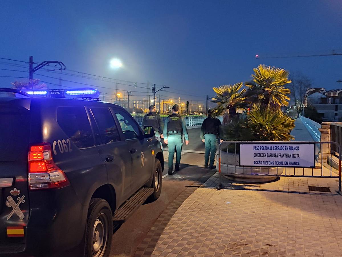 Estas actuaciones se enmarcan dentro de la operaciín "Lastaola" de la Guardia Civil en Gipuzkoa / Foto: Cadena SER