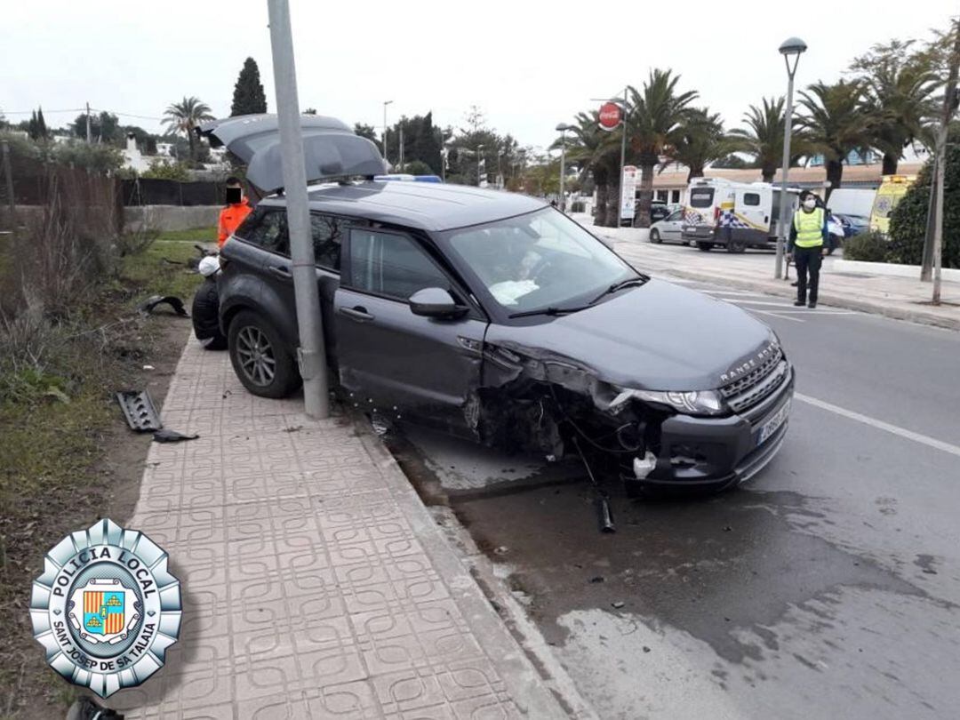 Imagen del accidente