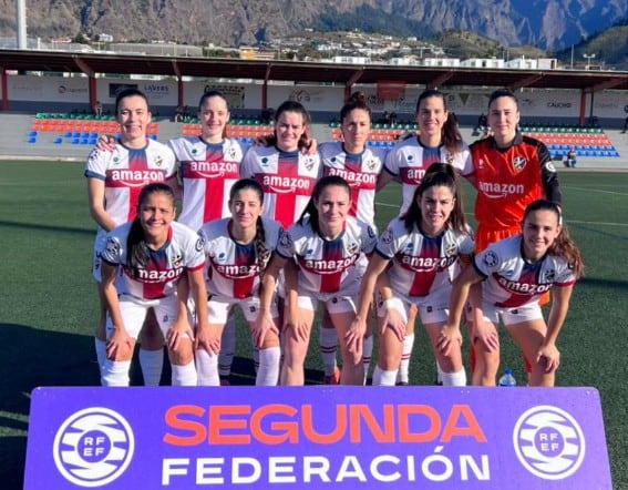 Once inicial de la SD Huesca en el campo del CD Argual