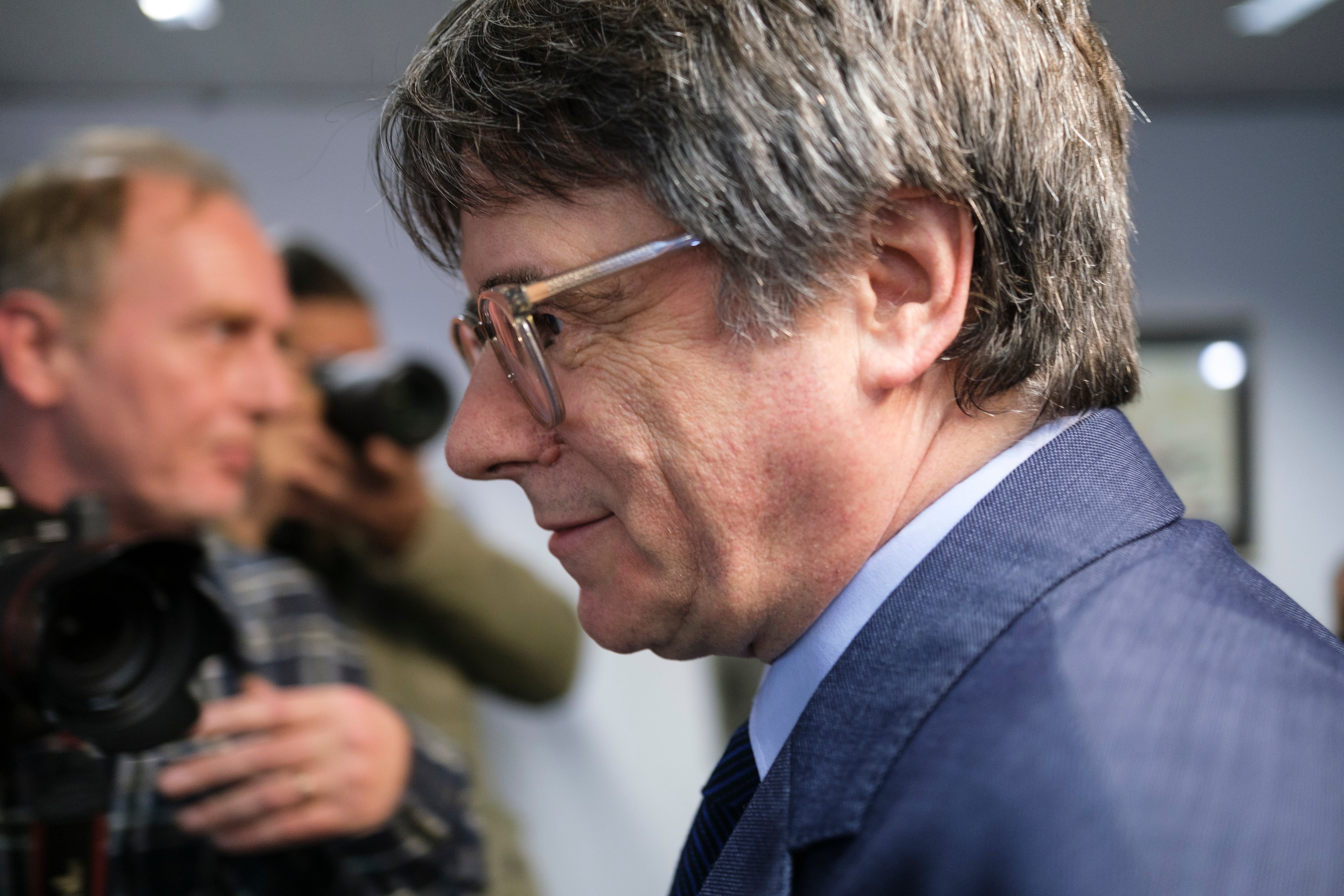 Carles Puigdemont en Bruselas.