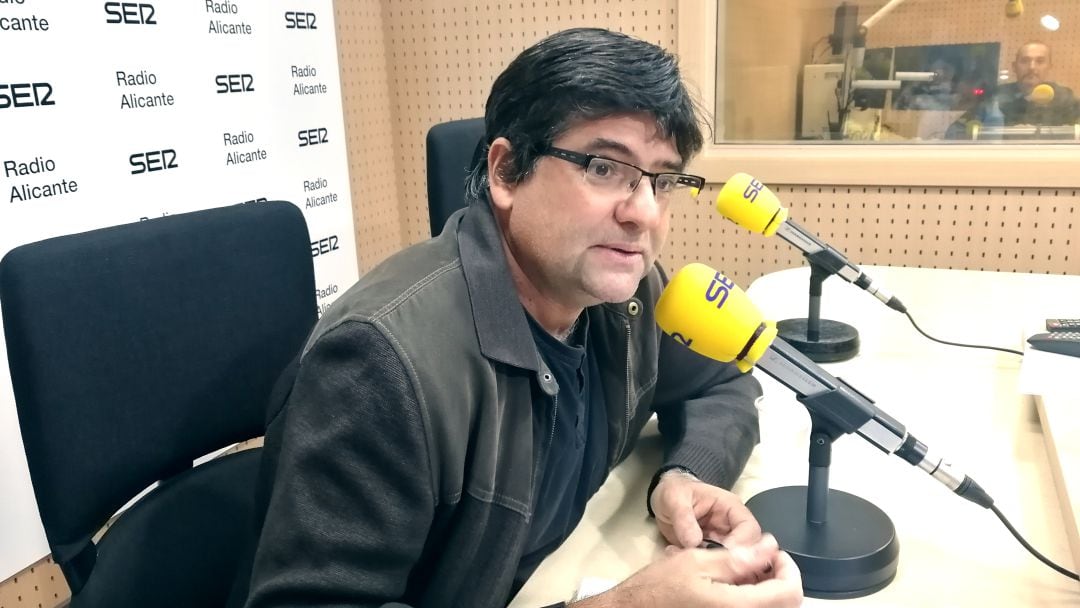 Miguel Ángel Pavón, en la entrevista realizada este martes en Hoy por Hoy de Radio Alicante.