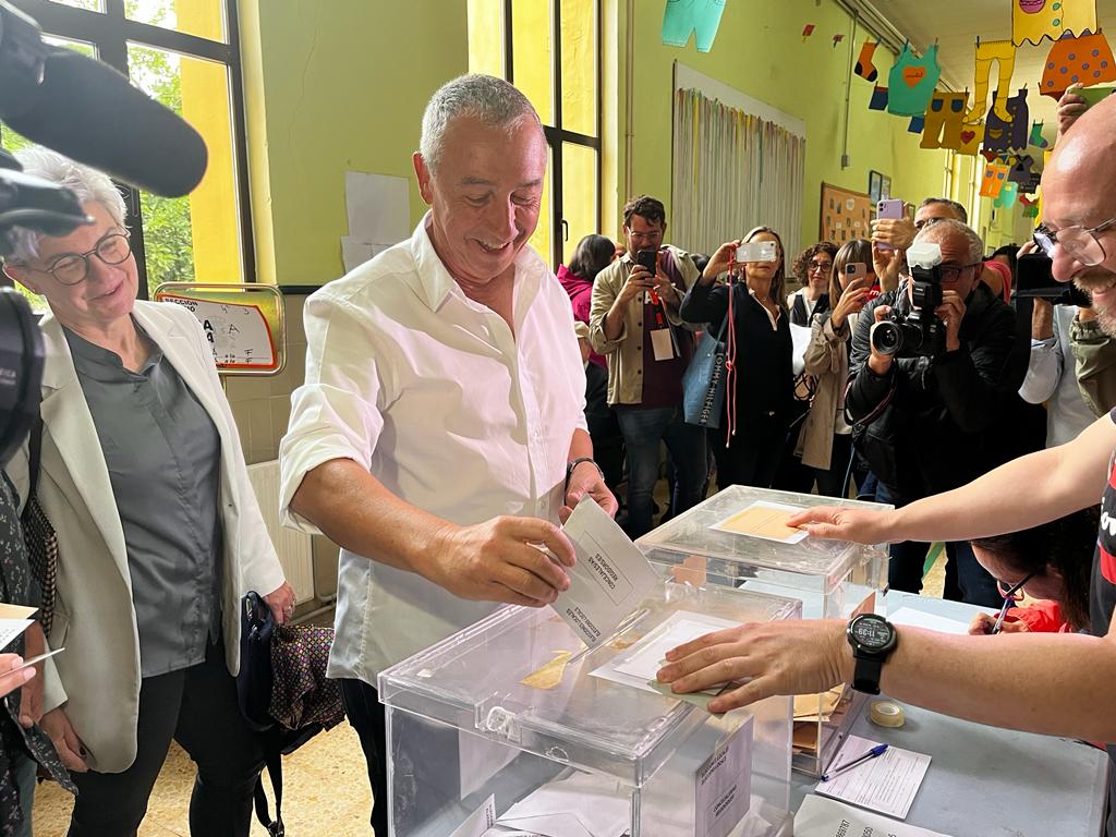 El candidato de Compromís a la presidencia de la Generalitat, Joan Baldoví