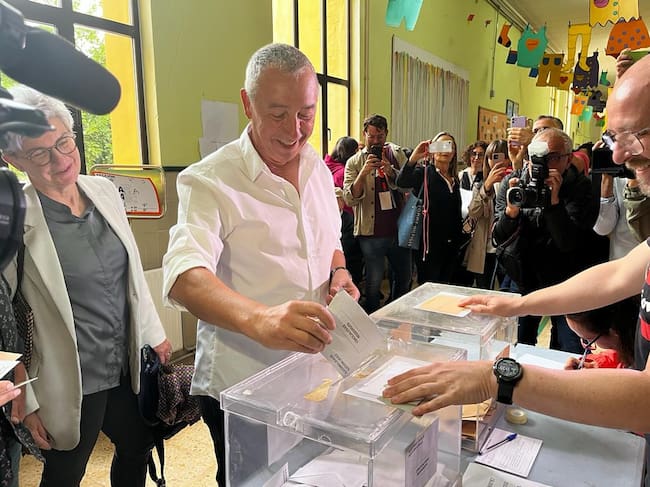 El candidato de Compromís a la presidencia de la Generalitat, Joan Baldoví