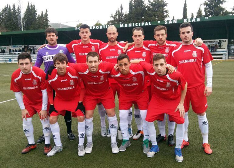 Once inicial del Úbeda Viva en el empate ante el CD Villanueva del Arzobispo