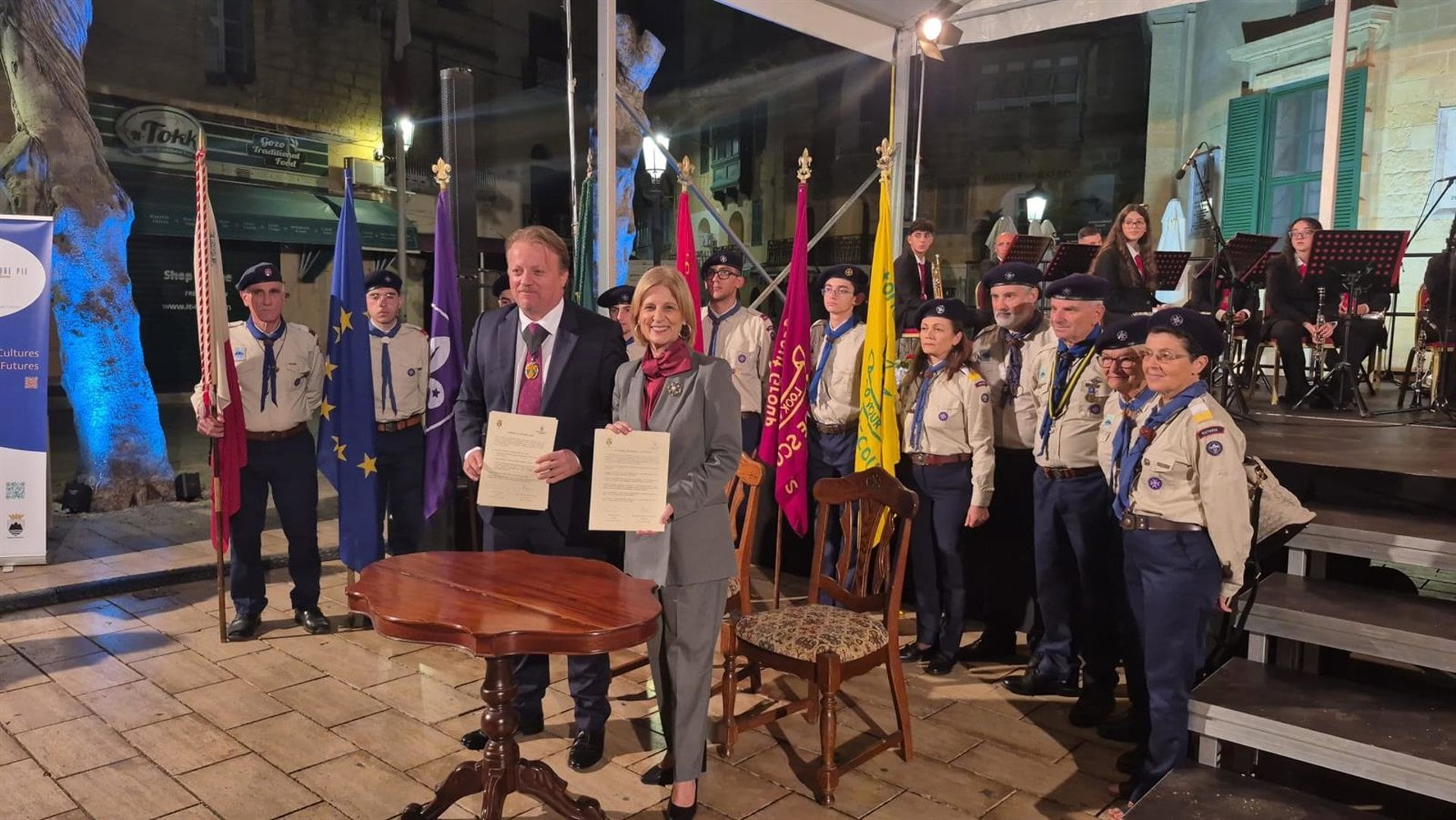 Jerez de la Frontera y Victoria (Malta) han firmado el acta de hermanamiento de ambas ciudades