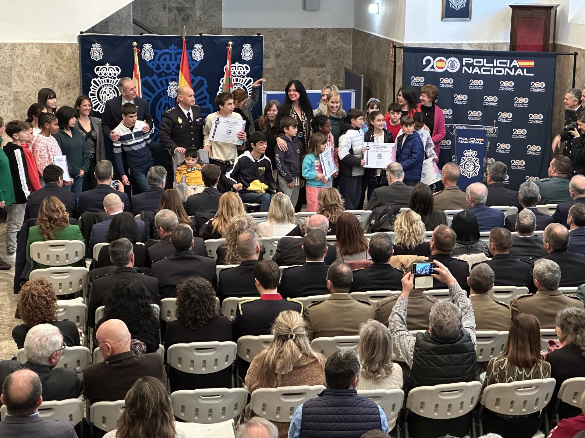 Acto central Policía Nacional en Huesca