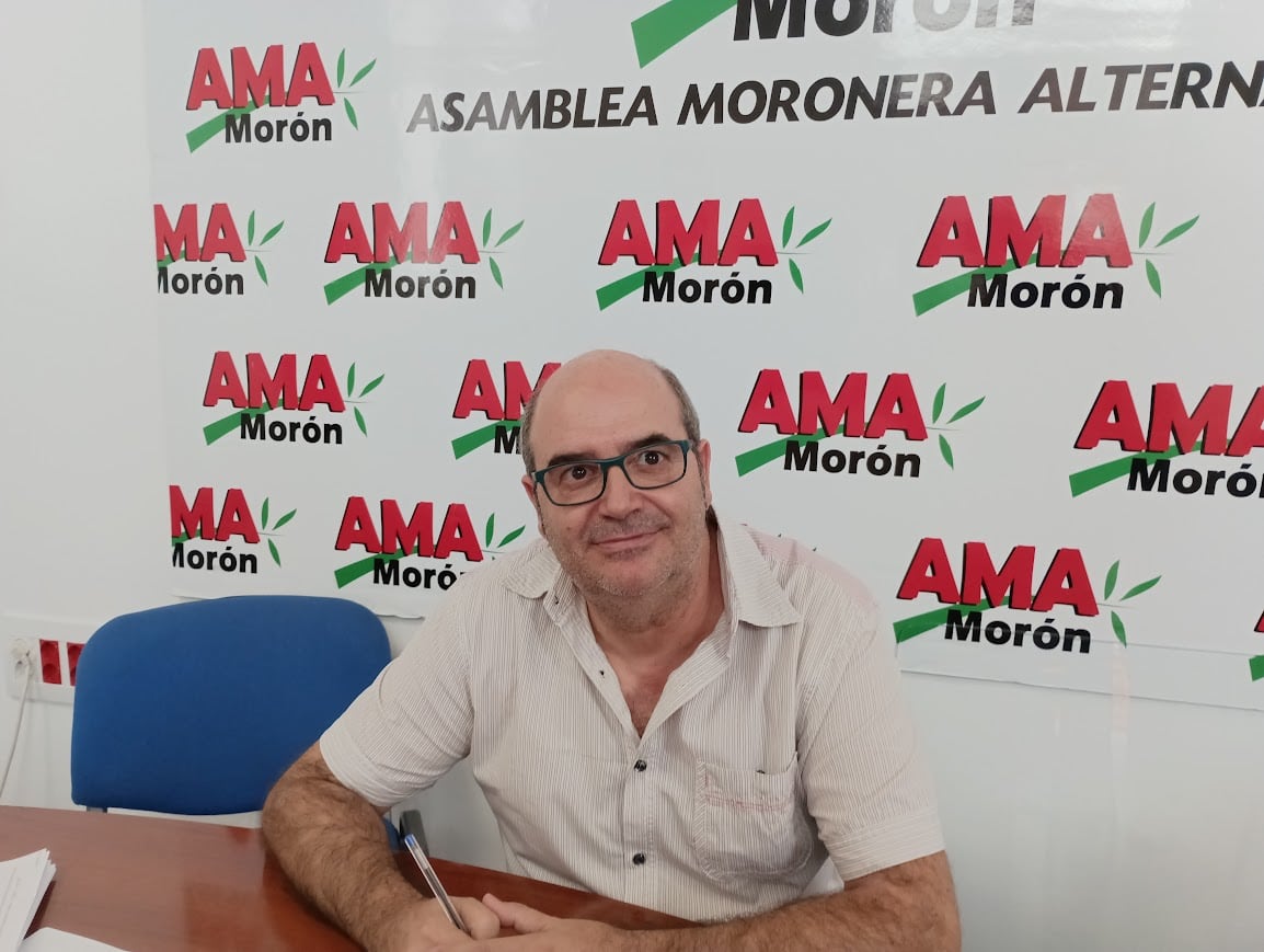 El portavoz de AMA Morón, Isidoro Ignacio Albarreal / Radio Morón