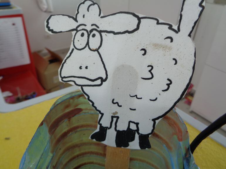 Detalle del interior del Parque de la Lana