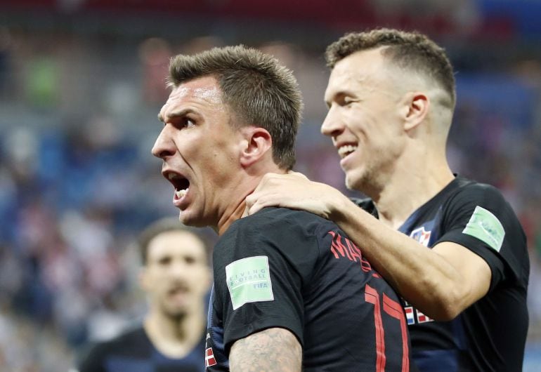 Mandzukic celebra su gol 