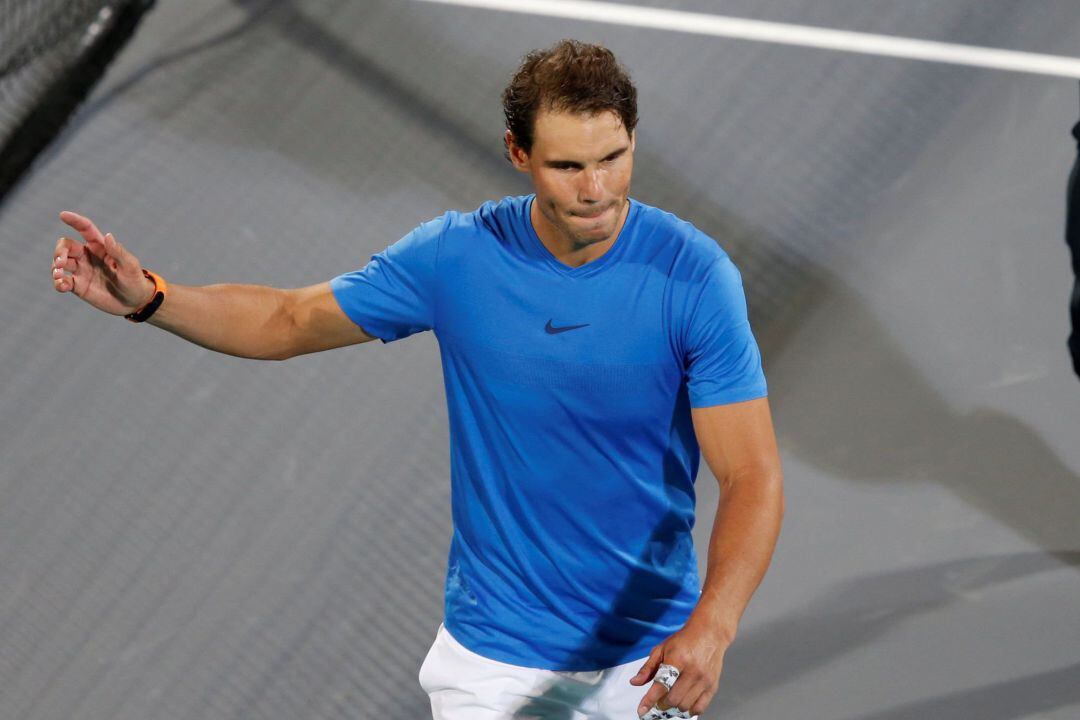 Nadal se retira tras perder contra Mubadala este viernes