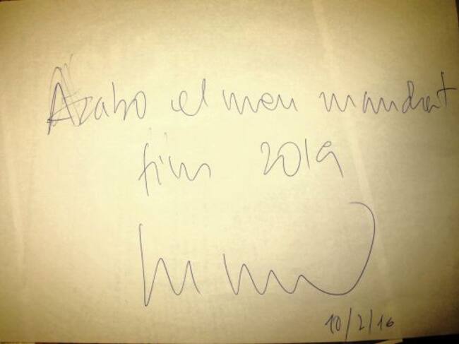 Signatura de Josep Fèlix Ballesteros a Cadena SER Tarragona