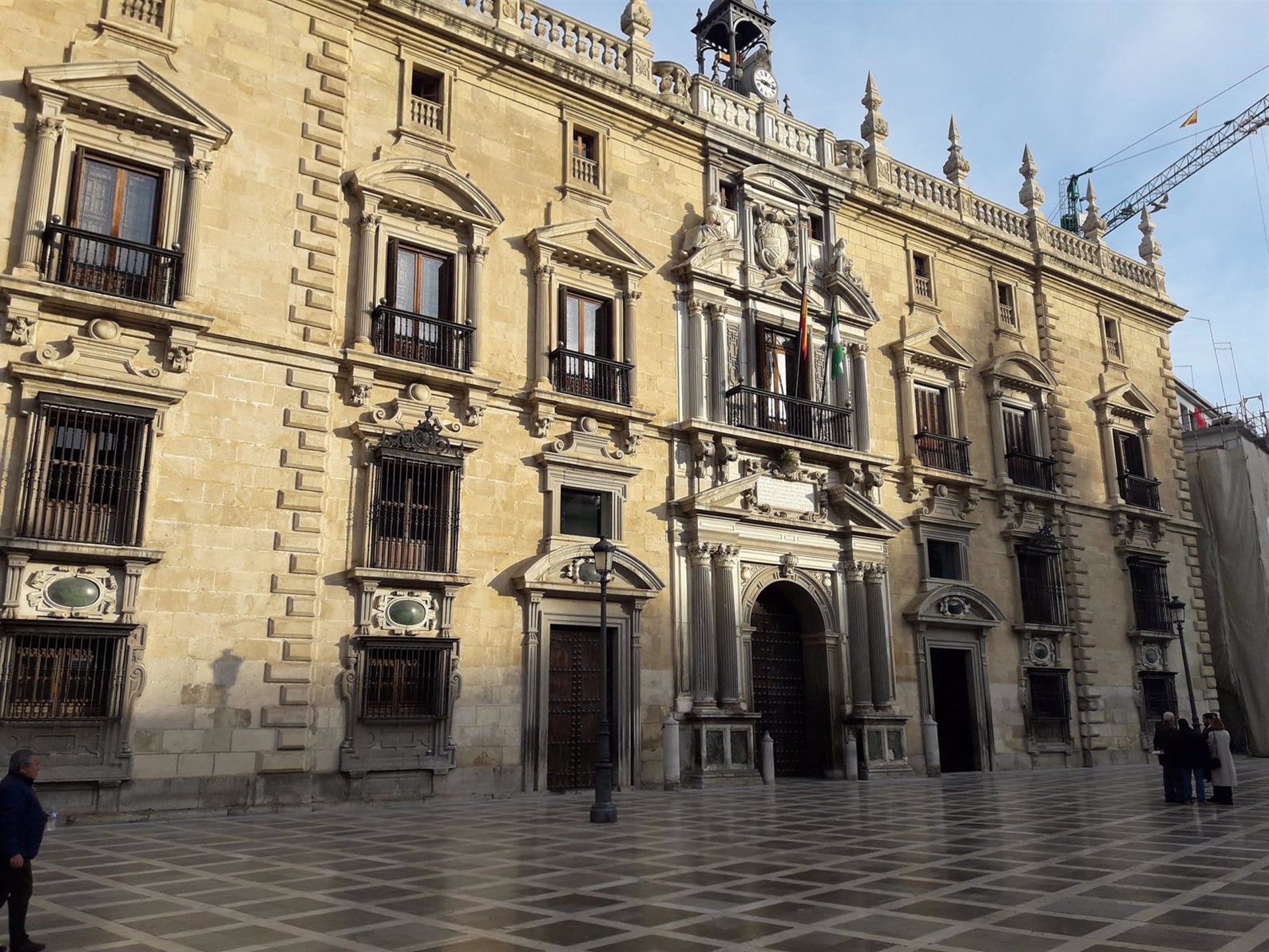 Edificio de la Real Chancillería de Granada y sede del TSJA