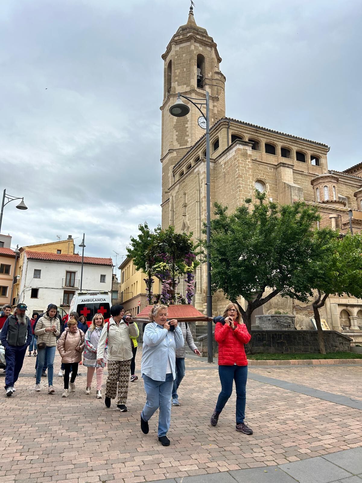 Procesión con la Virgen del Romeral que saldrá desde la iglesia parroquial