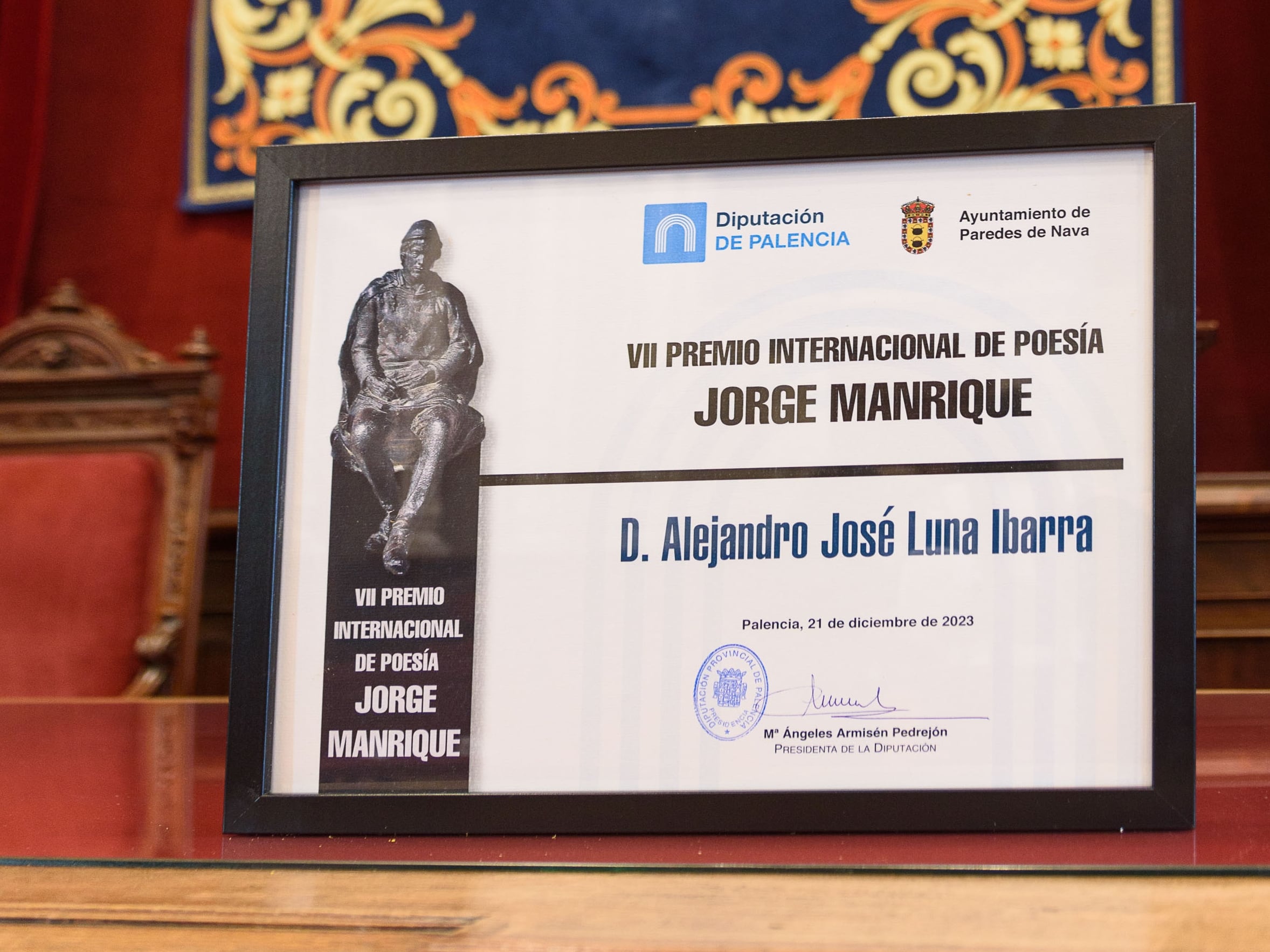 La Diputación de Palencia y el ayuntamiento de Paredes de Nava convocan el VIII Premio Internacional de Poesía &#039;Jorge Manrique&#039; en memoria del poeta paredeño y para fomentar la creación poética en castellano