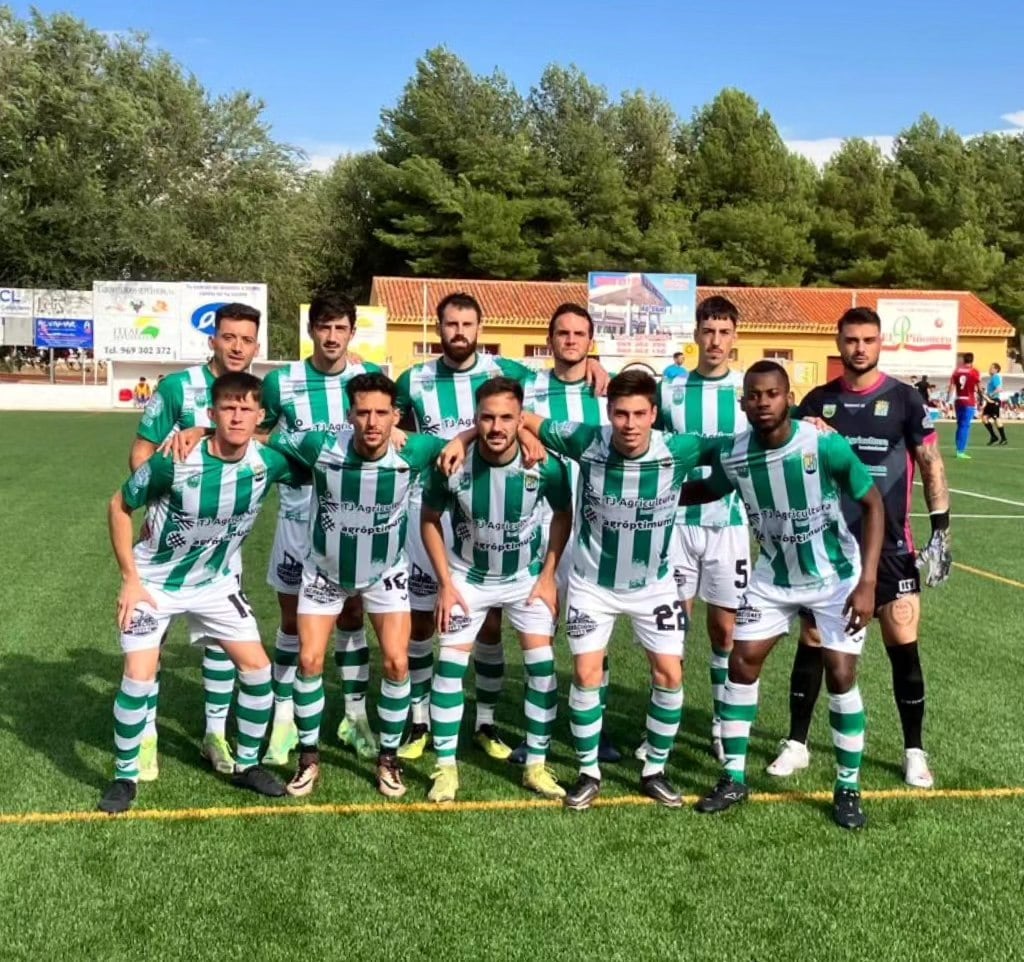 CD Quintanar del Rey antes del encuentro ante la AD San Clemente