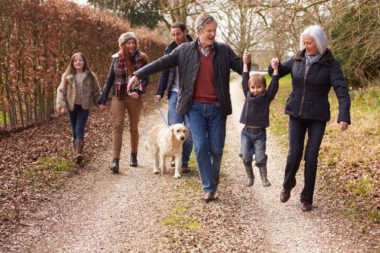 El turismo rural pemite también poder viajar en familia 