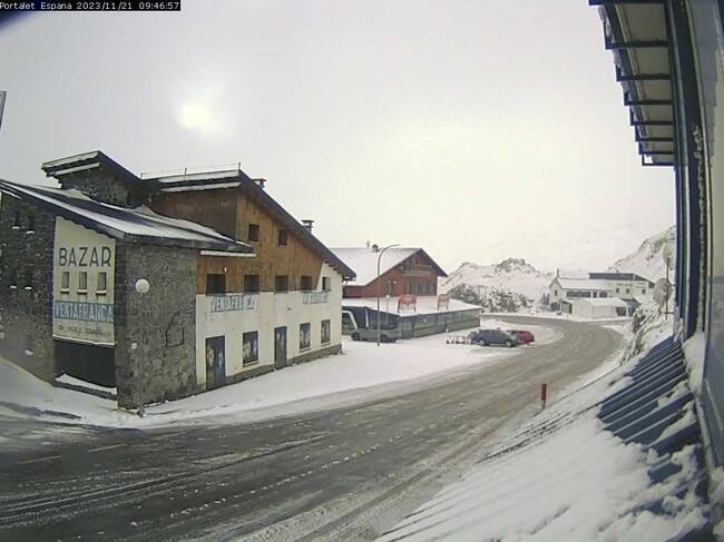 Frontera del Portalet este martes