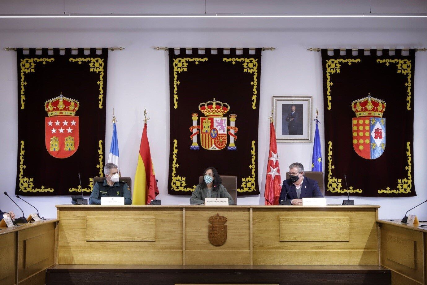 La delegada del Gobierno visita Brunete