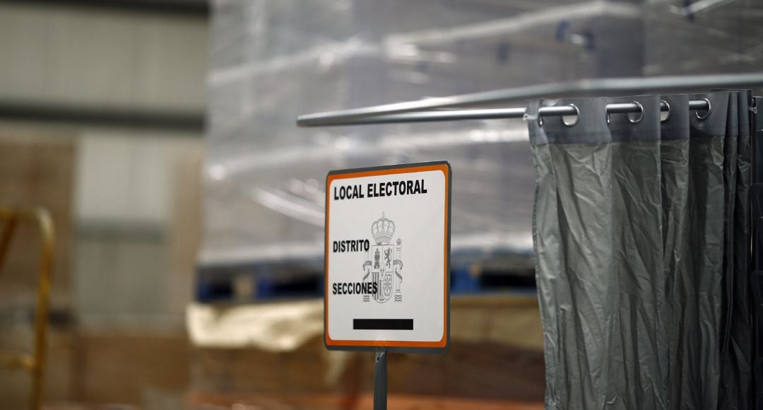 Preparativos para una jornada electoral.