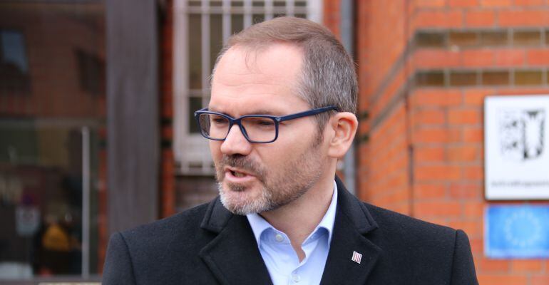 El vicepresident primer del Parlament (JxCat) Josep Costa