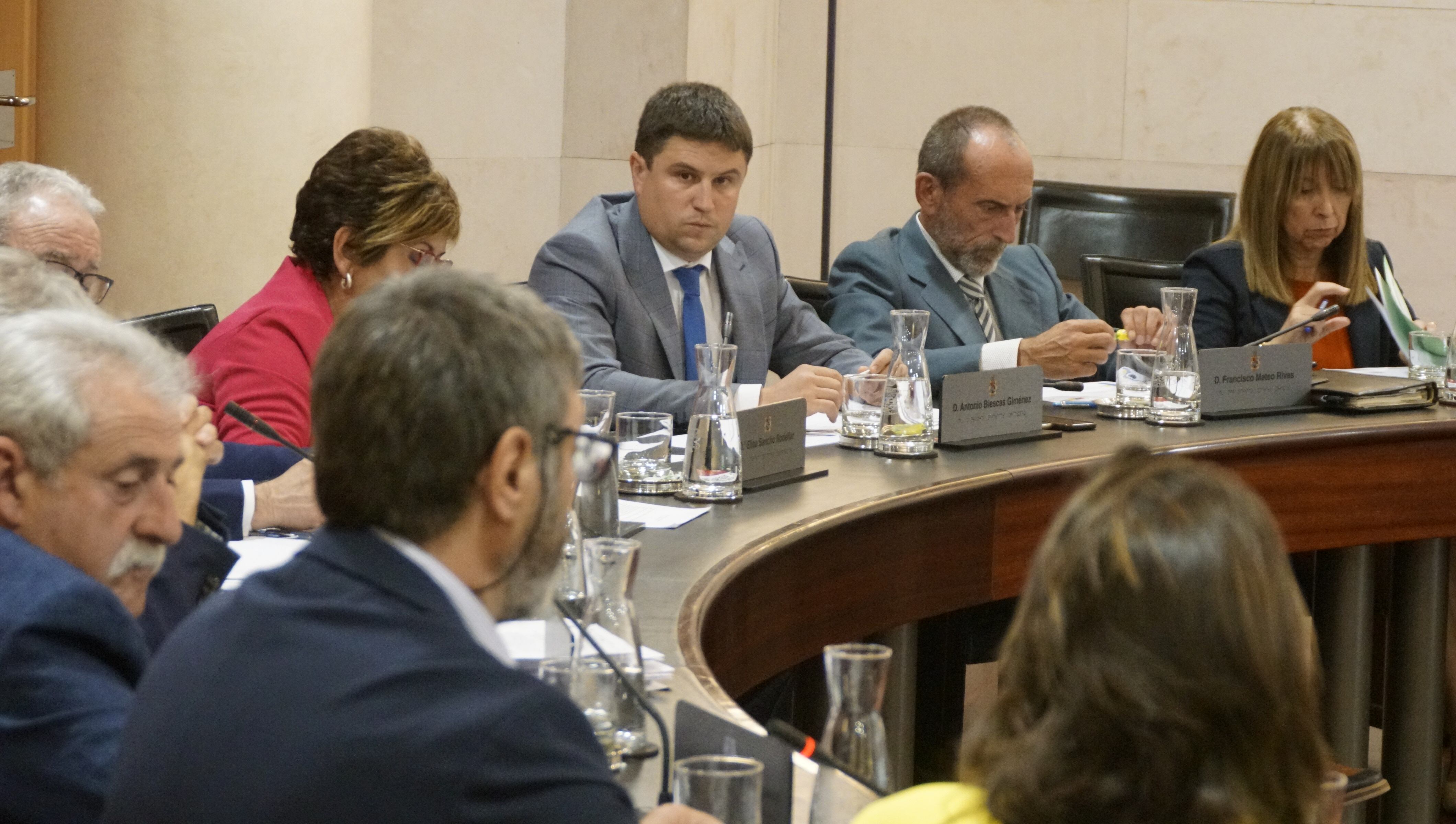 Antonio Biescas, portavoz del Grupo Socialista en la Diputación Provincial.