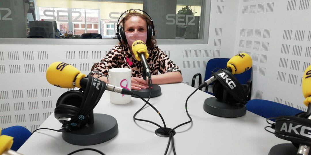 Paqui Fraile Moreno, en Radio Puertollano Cadena SER