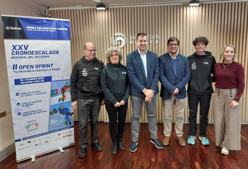 Presentación del Memorial del Recuerdo de Montañeros de Aragón de Barbastro en la DPH
